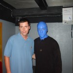 Mišo a blue man