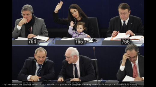Licia Ronzulli v europskom parlamente