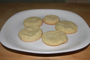 Upečené limetkovo-kokosové cookies