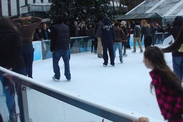 Klzisko v Bryant Parku (NY)