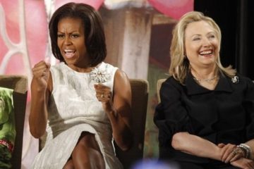 Hillary Rodham Clinton, Michelle Obama
