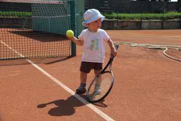 Kubko hrá tenis