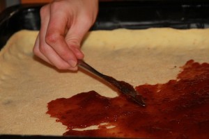 Natieranie lekvárom