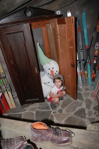 Kika našla snehuliaka